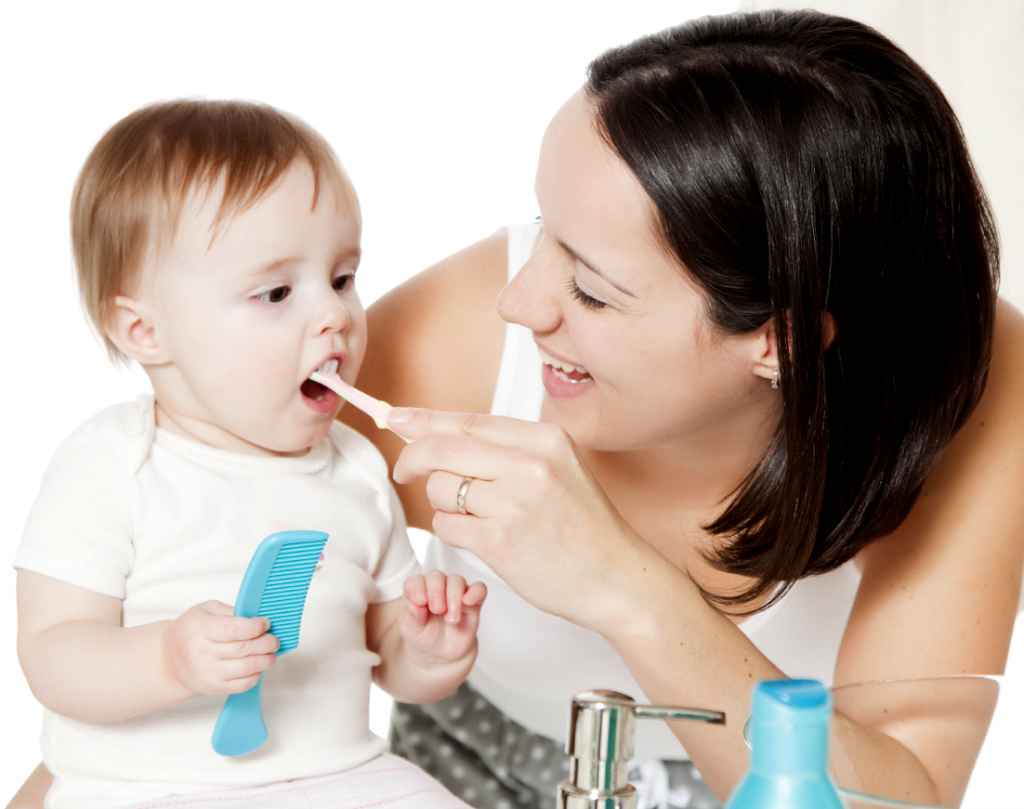 Higiene Oral antes do dente de leite